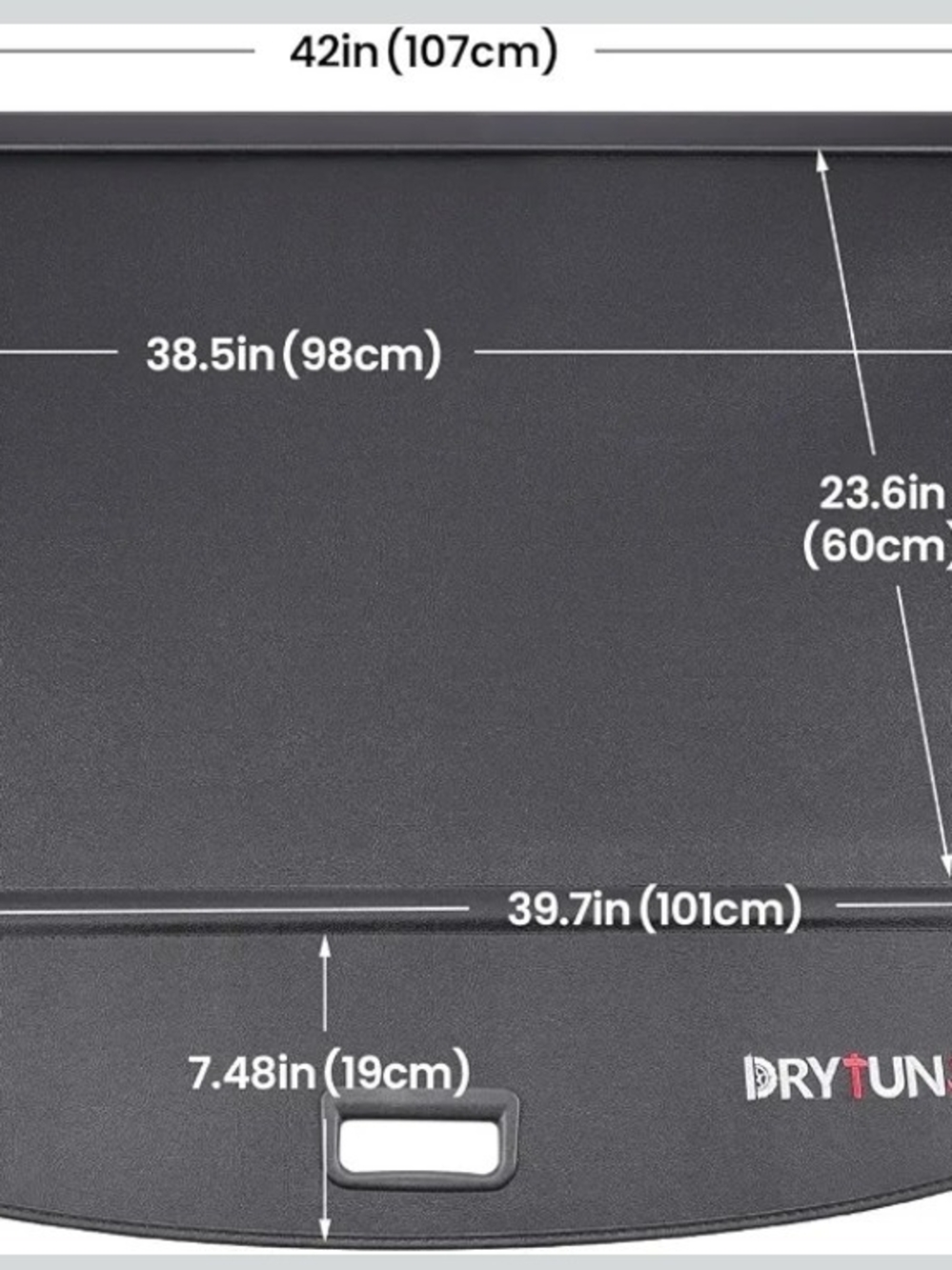 Drytuns Cargo Cover for Mazda CX-50 2023-2026 Retractable Trunk Privacy Shield - Picture 9 of 9